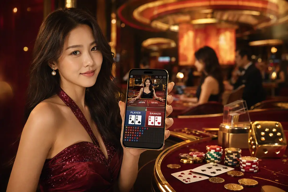 zetban Live Baccarat Table Game